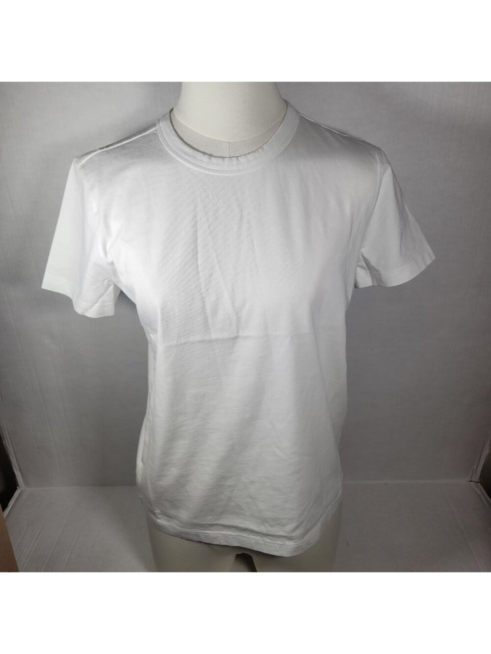 Madewell Women Casual Everyday White Cotton Perfect Crewneck T-Shirt Size XXS